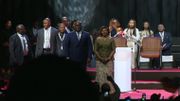 Plus de 4000 personnes ont réservé un accueil triomphal à Félix Tshisekedi au Palais 12 Plus de 4000 personnes ont réservé un accueil triomphal à Félix Tshisekedi au Palais 12
