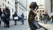 La "Fillette Intrépide" fait maintenant face à la Bourse de New York La "Fillette Intrépide" fait maintenant face à la Bourse de New York