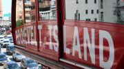 Téléphérique au milieu de NY Téléphérique au milieu de NY