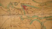 New York, en 1781... carte utilisée par les militaires New York, en 1781... carte utilisée par les militaires