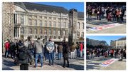 Liège : des sinistrés des inondations se rassemblent pour réclamer la "justice de la part des assurances" Liège : des sinistrés des inondations se rassemblent pour réclamer la "justice de la part des assurances"