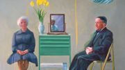 "My Parents and Myself" un tableau inachevé de David Hockney exposé pour la première fois à Londres