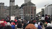 Liège: un rassemblement contre les violences faites aux femmes Liège: un rassemblement contre les violences faites aux femmes