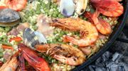 Les gambas sont servies avec leur tête. Les gambas sont servies avec leur tête.