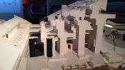 La maquette du musée présentée en son temps... La maquette du musée présentée en son temps...