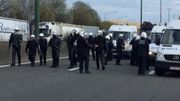 L'arrivée de la police fédérale sur l'E411, à Habay. L'arrivée de la police fédérale sur l'E411, à Habay.