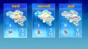 Météo de ce lundi: nuageux et pluvieux Météo de ce lundi: nuageux et pluvieux