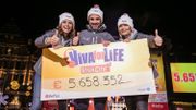 5.658.352€ récoltés pour Viva for Life : MERCI! 5.658.352€ récoltés pour Viva for Life : MERCI!