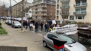 Manifestation du secteur "bois" à Namur : la délégation reçue par E. Di Rupo Manifestation du secteur "bois" à Namur : la délégation reçue par E. Di Rupo