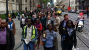 Génocide rwandais: 1500 personnnes à une marche aux flambeaux à Bruxelles Génocide rwandais: 1500 personnnes à une marche aux flambeaux à Bruxelles