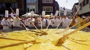 Malmedy: 12.000 oeufs pour la traditionnelle omelette du 15 août Malmedy: 12.000 oeufs pour la traditionnelle omelette du 15 août