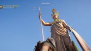 Athéna Pronachos, bien plus grande dans le jeu que dans la réalité. Athéna Pronachos, bien plus grande dans le jeu que dans la réalité.