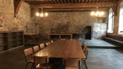 L'ancien réfectoire des nonnes de l'abbaye de Marche-les-Dames sera transformé en une salle de réception. L'ancien réfectoire des nonnes de l'abbaye de Marche-les-Dames sera transformé en une salle de réception.