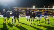 Anderlecht célèbre sa victoire Anderlecht célèbre sa victoire
