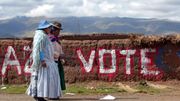 Elections en Bolivie: les élections les plus disputées pour Morales, l'opposition appelle au vote sanction. Elections en Bolivie: les élections les plus disputées pour Morales, l'opposition appelle au vote sanction.
