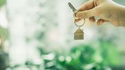 House model and key in home insurance broker agent hand or in salesman person. Real estate agent offer house, property insurance and security, affordable housing concepts House model and key in home insurance broker agent hand or in salesman person. Real estate agent offer house, property insurance and security, affordable housing concepts