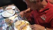 L'omelette au lard est l'autre "incontournable" pour démarrer cette journée de Meyboom L'omelette au lard est l'autre "incontournable" pour démarrer cette journée de Meyboom