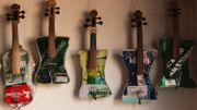 Au Paraguay, un orchestre joue avec des instruments recyclés Au Paraguay, un orchestre joue avec des instruments recyclés
