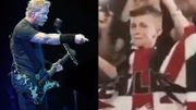 Regardez cet enfant pleurer de joie quand James Hetfield de Metallica le regarde Regardez cet enfant pleurer de joie quand James Hetfield de Metallica le regarde