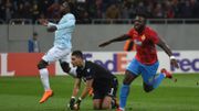 Jordan Lukaku battu sur le but roumain Jordan Lukaku battu sur le but roumain
