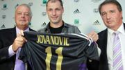 Jova lors de son arrivée à Anderlecht Jova lors de son arrivée à Anderlecht