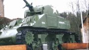 Le Sherman de Wibrin et son canon « banane écrasée » Le Sherman de Wibrin et son canon « banane écrasée »