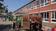 Nettoyage de l'école communale de Welkenraedt Nettoyage de l'école communale de Welkenraedt