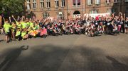 Ils étaient 1500, personnes à mobilité réduite et accompagnateurs, à être sur la ligne de départ. Ils étaient 1500, personnes à mobilité réduite et accompagnateurs, à être sur la ligne de départ.