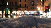 D'impressionnants grêlons sont tombés sur Rome ce dimanche D'impressionnants grêlons sont tombés sur Rome ce dimanche