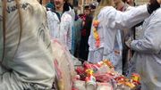 Bruxelles: #mêmepaspeur, les étudiants de l'ULB fêtent la Saint-V au Sablon Bruxelles: #mêmepaspeur, les étudiants de l'ULB fêtent la Saint-V au Sablon