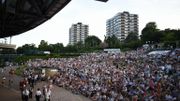 La Henman Hill, à Wimbledon La Henman Hill, à Wimbledon