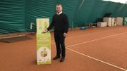 Samuel Deflandre, le responsable de "Tennis Solidaire" Samuel Deflandre, le responsable de "Tennis Solidaire"
