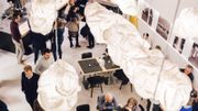 Taycan, un lunch insolite dans un showroom Taycan, un lunch insolite dans un showroom