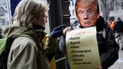 Manifestation anti-Trump en marge du sommet de Davos Manifestation anti-Trump en marge du sommet de Davos