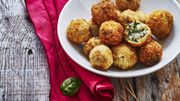 Boulettes de pommes de terre et épinards frais Boulettes de pommes de terre et épinards frais