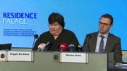 Maggie De Block, la ministre fédérale de la santé, livre chaque jour à la presse un bilan du nombre de contaminations recensées en Belgique. Maggie De Block, la ministre fédérale de la santé, livre chaque jour à la presse un bilan du nombre de contaminations recensées en Belgique.