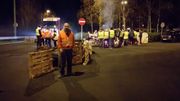 Sprimont: barrage filtrant des gilets jaunes Sprimont: barrage filtrant des gilets jaunes
