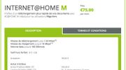 "Internet@Home" permettait de connecter toute une maison au réseau 4G de l'opérateur en cas de ligne fixe de mauvaise qualité. "Internet@Home" permettait de connecter toute une maison au réseau 4G de l'opérateur en cas de ligne fixe de mauvaise qualité.