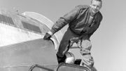 Neil Armstrong et son Bell X-14 Neil Armstrong et son Bell X-14