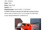 La zone de secours Vesdre-Hoëgne et Plateau met en vente son camion de pompier La zone de secours Vesdre-Hoëgne et Plateau met en vente son camion de pompier