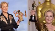 Meryl Streep a remporté les deux récompenses : Golden Globe et Oscar Meryl Streep a remporté les deux récompenses : Golden Globe et Oscar