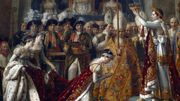 "Le Sacre de Napoléon" représente son couronnement en la cathédrale Notre-Dame. "Le Sacre de Napoléon" représente son couronnement en la cathédrale Notre-Dame.