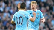 Kevin De Bruyne buteur avec Manchester City contre West Ham en septembre 2015 Kevin De Bruyne buteur avec Manchester City contre West Ham en septembre 2015