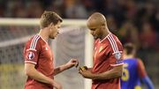 Jan Vertonghen et Vincent Kompany Jan Vertonghen et Vincent Kompany