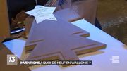 Des sapins de Noêl en carton Des sapins de Noêl en carton