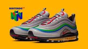 Des sneakers hommage à la Nintendo 64 bientôt vendues par Nike Des sneakers hommage à la Nintendo 64 bientôt vendues par Nike