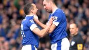 Leon Osman et Darron Gibson Leon Osman et Darron Gibson