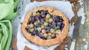 Recette: Tarte sucrée aux raisins et thym Recette: Tarte sucrée aux raisins et thym