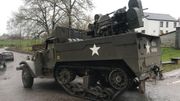 Une Jeep d'époque lors des reconstitutions à Hardigny. Une Jeep d'époque lors des reconstitutions à Hardigny.