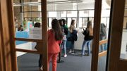 Il y avait du monde ce lundi matin au service des inscriptions à l'UCLouvain. Il y avait du monde ce lundi matin au service des inscriptions à l'UCLouvain.